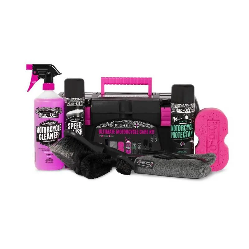 Набор для мойки и ухода Muc-Off Ultimate Motorcycle Cleaning Kit 9 в 1