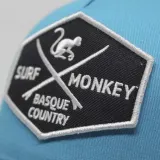 Surf Monkey Детская кепка трактор с застежкой snapback синяя/серая — фото 3