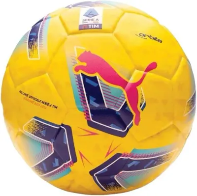 Мяч футбольный Puma Orbita Serie A, 70 m, Жёлтый