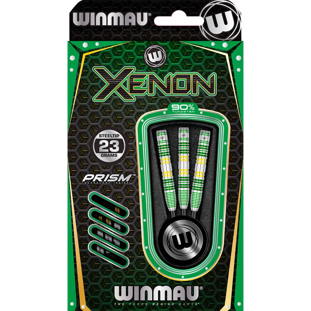 Дротики Winmau Xenon со стальными наконечниками, 90 процентов вольфрама