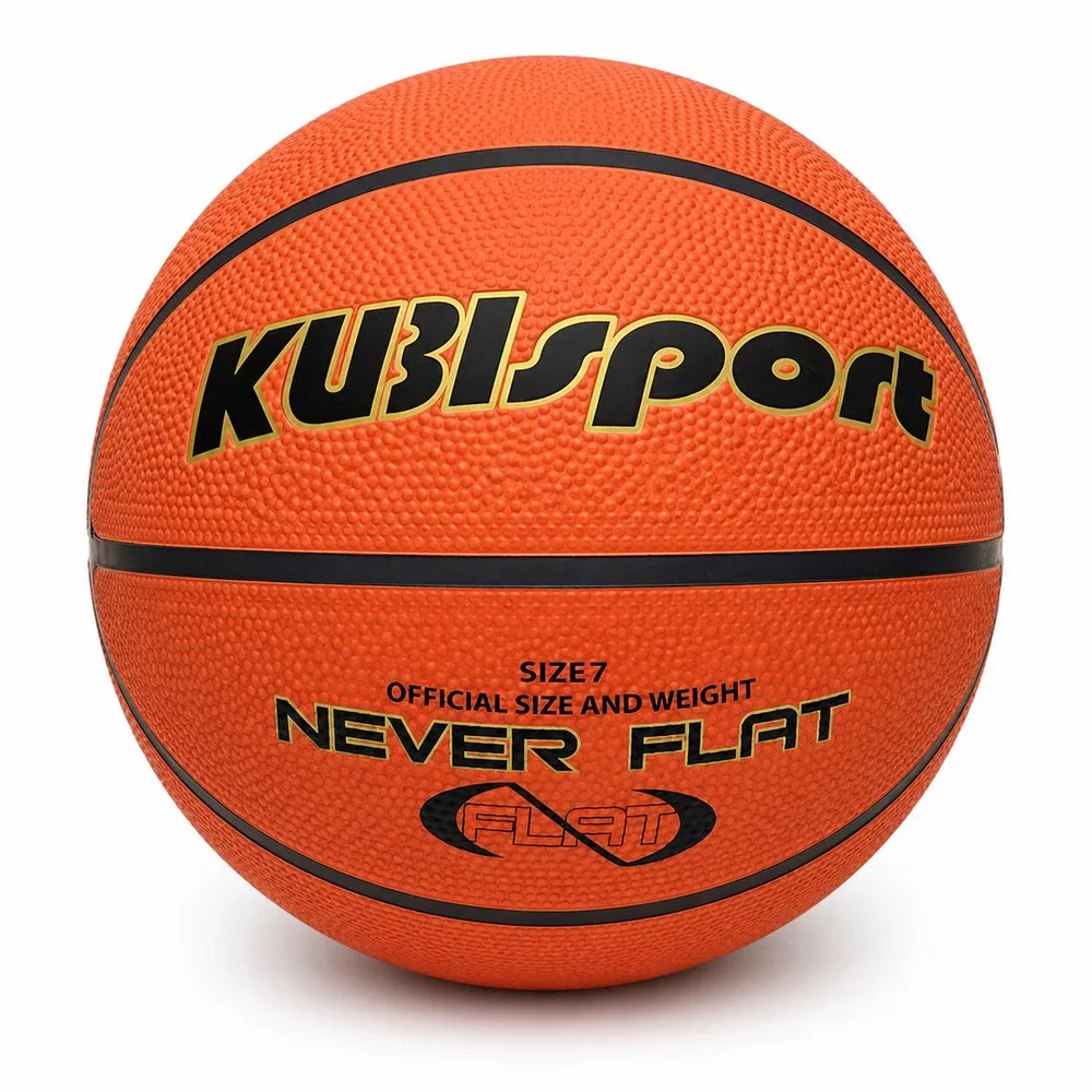 Баскетбольный мяч KUBISPORT G743-5K оранжевый, размер 7