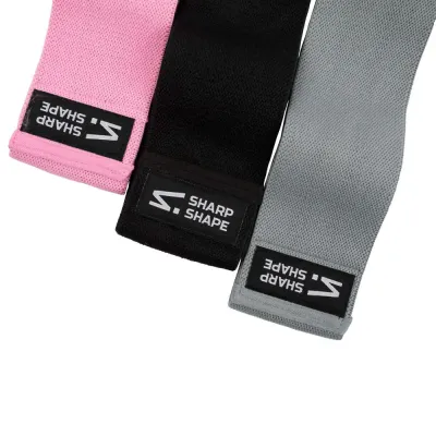Набор тканевых резинок Sharp Shape Hip Band Set SH2, 3 шт
