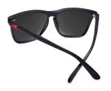 Солнцезащитные очки Knockaround Fast Lanes чёрно-красные — фото 4