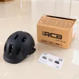 Шлем спортивный RCB JC-022 для подростков 8-16 лет, чёрный — фото 6