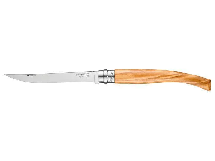 Opinel Нож складной Slim Olive Mirror Blade No.12