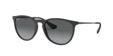 Солнцезащитные очки Ray-Ban Erika матовые чёрные — фото 1