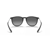 Солнцезащитные очки Ray-Ban Erika матовые чёрные — фото 4