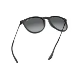 Солнцезащитные очки Ray-Ban Erika матовые чёрные — фото 6