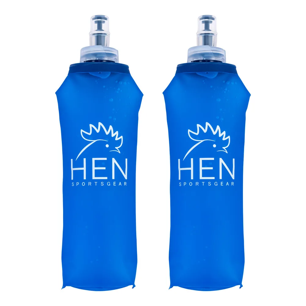 Hen Sportsgear Бутылки для воды складные мягкие 500 мл, 2 шт