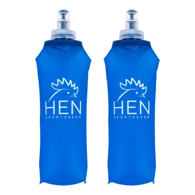 Hen Sportsgear Бутылки для воды складные мягкие 500 мл, 2 шт