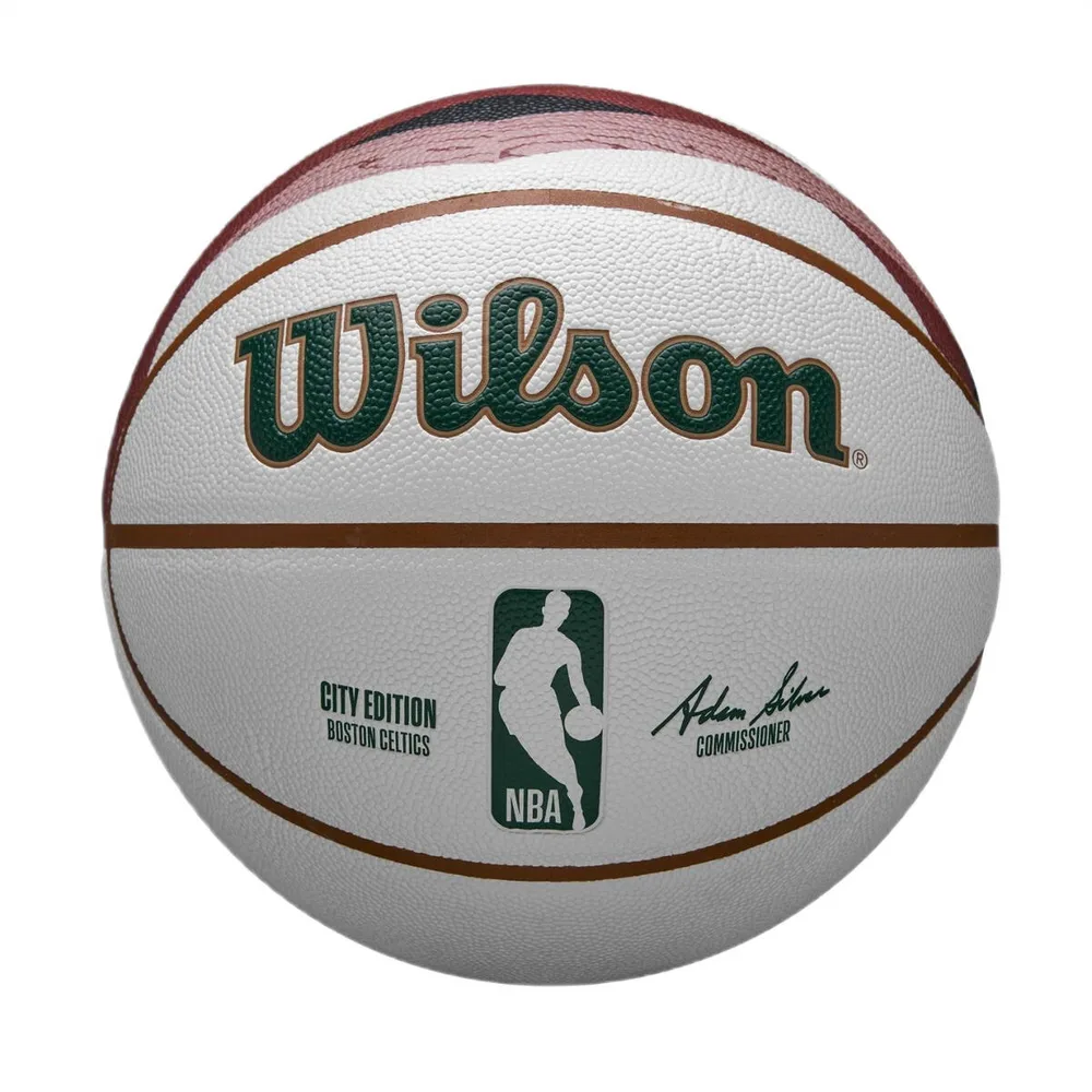 Мяч баскетбольный Wilson NBA Boston Celtics Team City WZ4024102XB