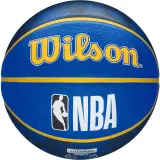 Мяч баскетбольный Wilson NBA Golden State Warriors с насосом и коробкой — фото 4