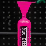 Складная силиконовая воронка Muc-Off розовая — фото 3