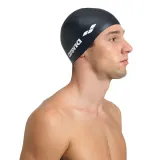 Шапочка для плавания взрослая Arena Silicone Cap Black Multi — фото 2