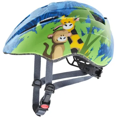 Детский велосипедный шлем Uvex Kid 2 CC, 46-52, Зелёный