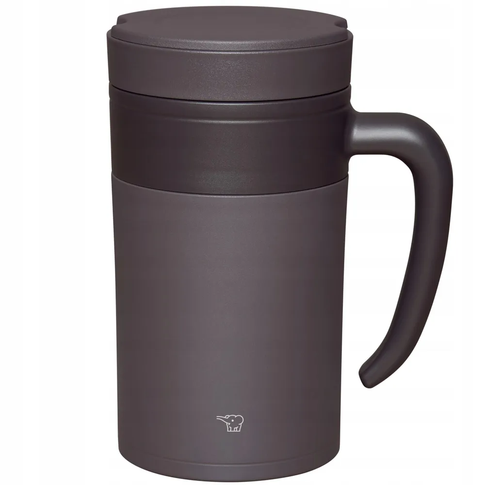 Термокружка туристическая Zojirushi 480 мл, 480 mL, Коричневый