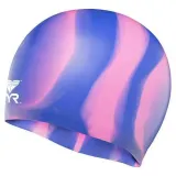Шапочка для плавания унисекс TYR Multi Color силиконовая — фото 1
