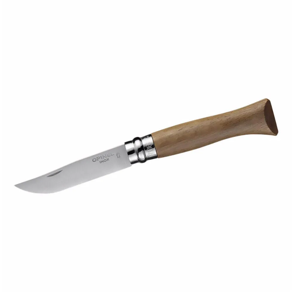 Нож складной Opinel No.06 с рукоятью из дерева ореха