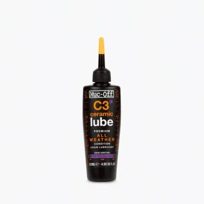 Смазка для велосипедной цепи Muc-Off C3 All Weather Lube Ceramic 120 мл