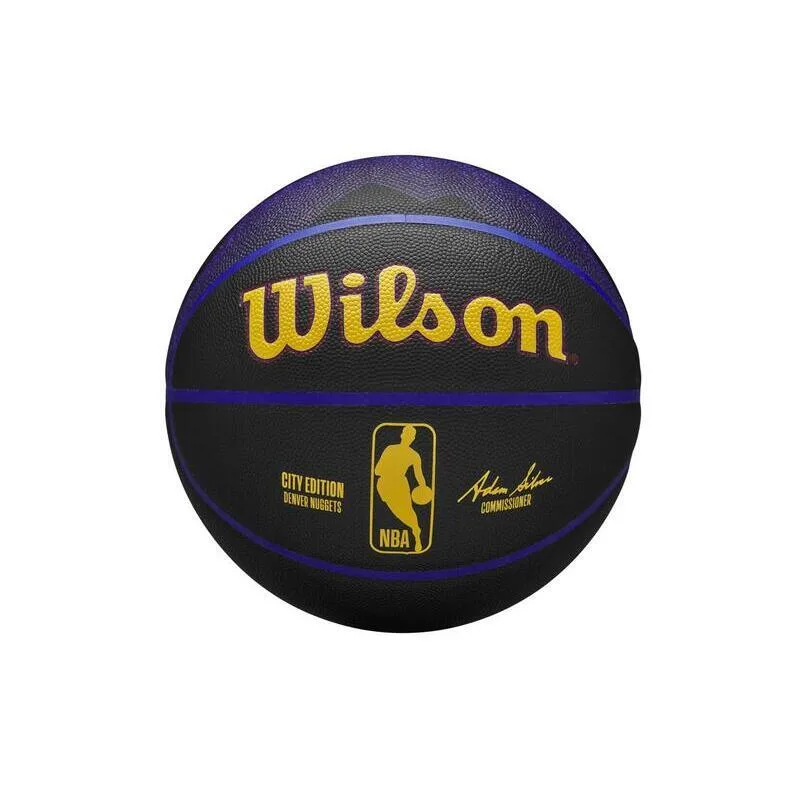 Мяч баскетбольный Wilson Denver Nuggets Team City Collector 2023