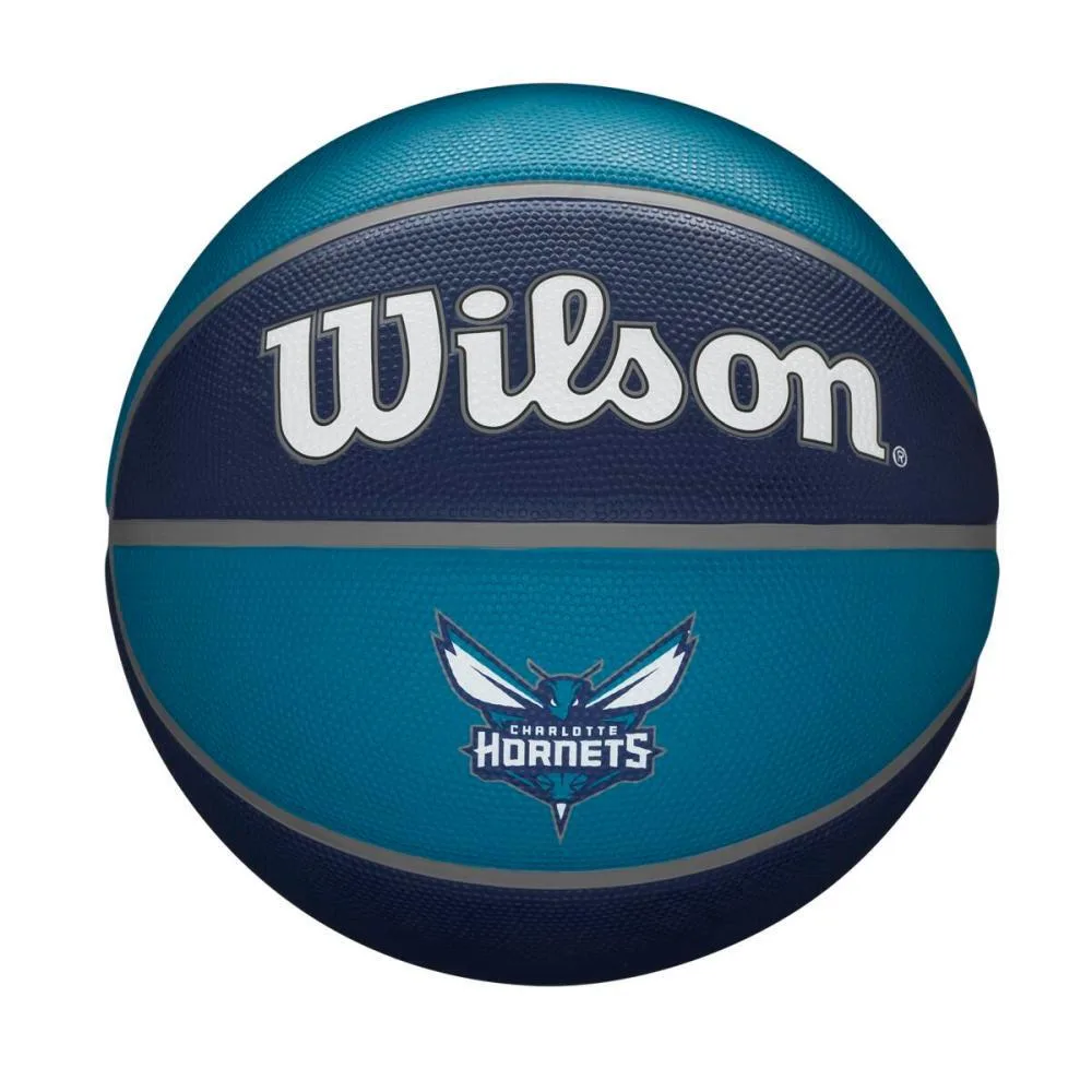 Мяч баскетбольный Wilson NBA Team Charlotte Hornets размер 7