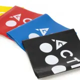 Набор эластичных лент Actiget, 5 шт, сопротивление 1-15 кг — фото 4