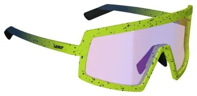 Велосипедные очки Leatt MadViz One зелёные