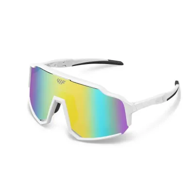 Универсальные спортивные солнцезащитные очки с поляризацией VIF Two White