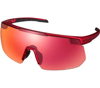Очки Shimano S-PHYRE 2 Ridescape Road, металлический красный