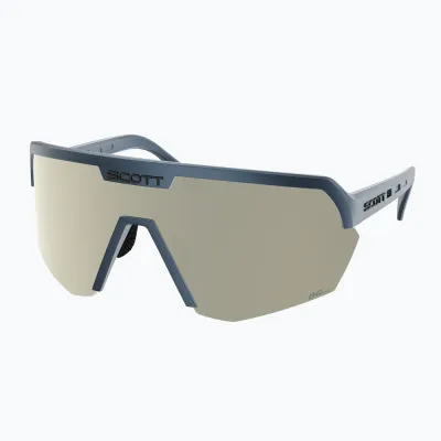 Солнцезащитные очки Scott Sport Shield, металлик синий