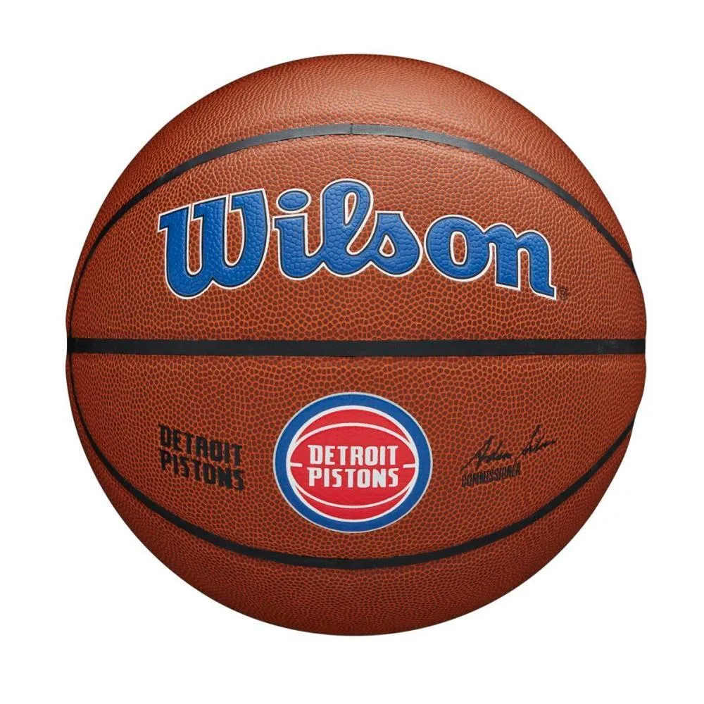 Мяч баскетбольный Wilson Team Alliance Detroit Pistons размер 7