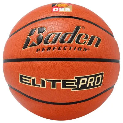 Kempa Мяч баскетбольный Baden Sports Elite Pro NFHS DBB, 7, Mango