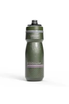 Велосипедная фляга CamelBak Podium Chill 620 мл, 620 mL, Тёмно-зелёный