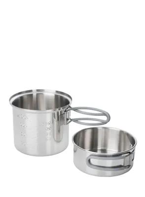 Набор туристических кастрюль Esbit Stainless Steel Pot 1 л