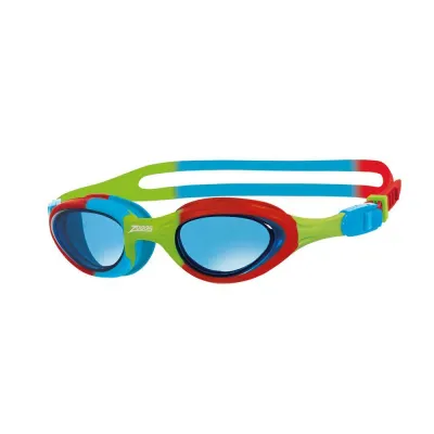 Детские очки для плавания Zoggs Super Seal Junior, красно-синие