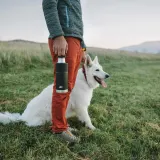 Термос вакуумный Esbit Sculptor Insulated Bottle w/Sleeve 1000 мл чёрный — фото 7