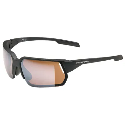 Очки солнцезащитные велосипедные Cratoni C-Lite Colour+ Sport чёрные