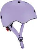 Шлем детский Globber Go Up Lights лавандовый, размер XXS-S 45-51 см — фото 2