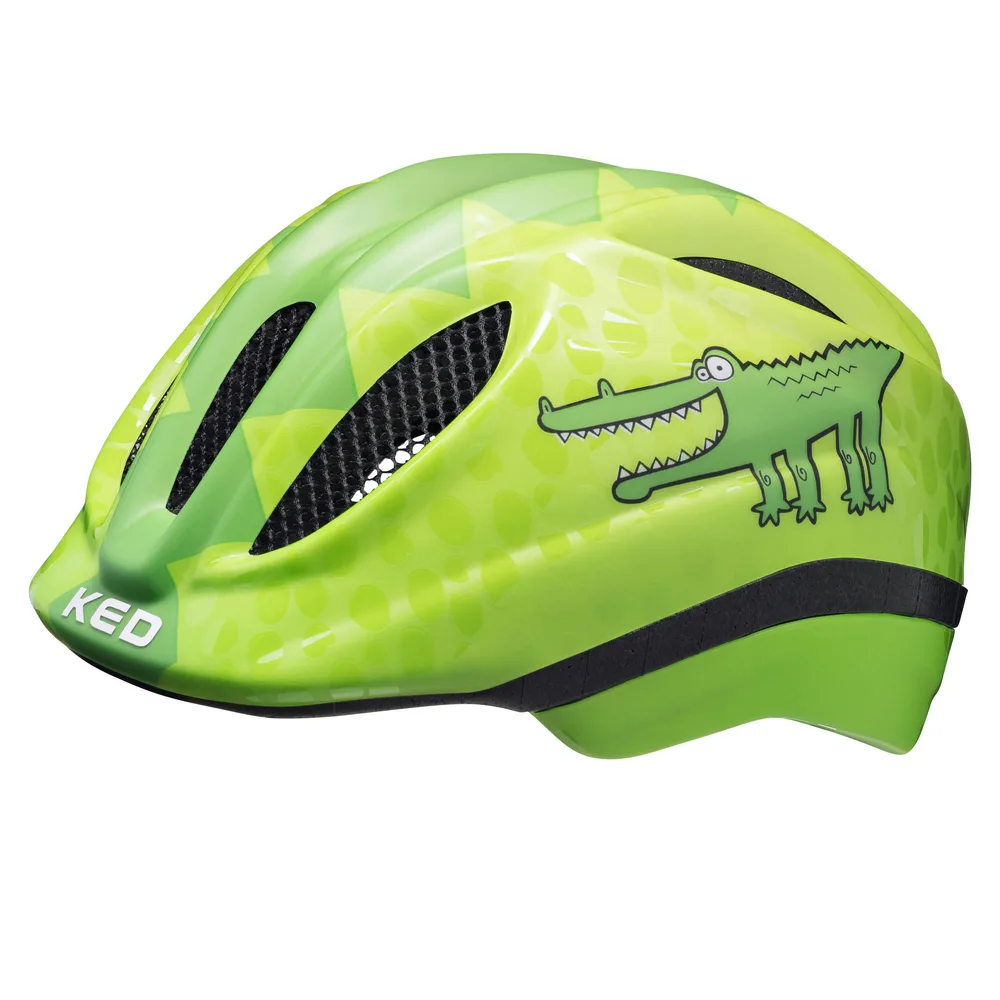 Шлем детский KED MEGGY II TREND зелёный croco