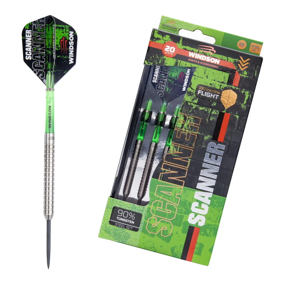 Набор дротиков Windson Scanner Green Steel 20 г