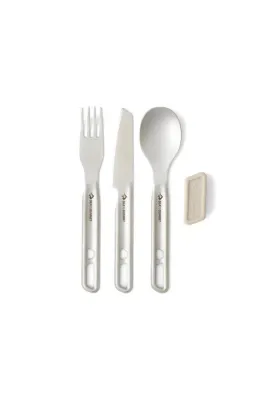 Набор туристических приборов Sea to Summit Detour Stainless Steel Cutlery Set 3 Piece