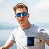 Очки с поляризацией JULBO Creek серо-голубые Spectron 3 Polarized — фото 7
