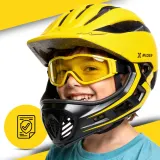 Детский велосипедный шлем-фулфейс Manta Xrider с защитой челюсти — фото 5
