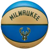 Мяч баскетбольный Wilson NBA Team City Edition Milwaukee Bucks размер 7 — фото 1
