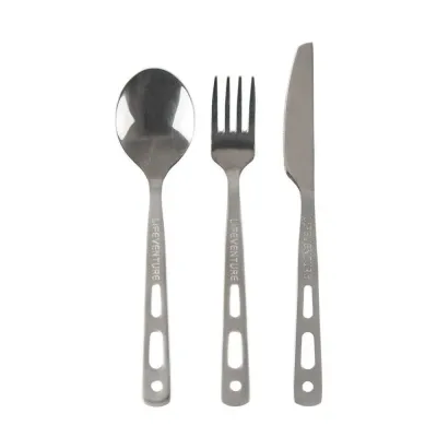 Набор туристических столовых приборов Lifeventure Camping Cutlery Set