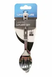 Набор туристических столовых приборов Lifeventure Camping Cutlery Set — фото 2