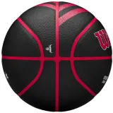Мяч баскетбольный Wilson NBA Team City Collector Chicago Bulls In/Out Ball, размер 7 — фото 4