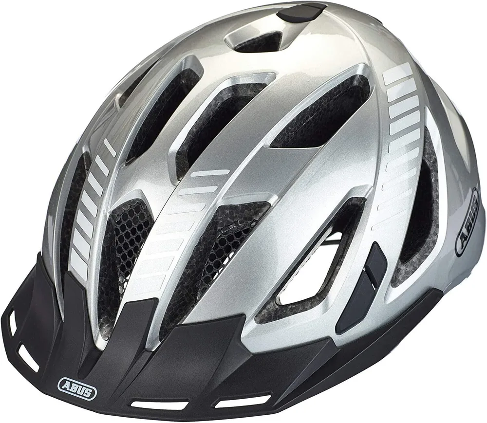 Шлем велосипедный ABUS Urban-I 3.0 серебристый