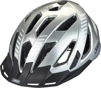 Шлем велосипедный ABUS Urban-I 3.0 серебристый