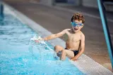 Очки для плавания детские Aqua Sphere VISTA Junior с прозрачными линзами — фото 5
